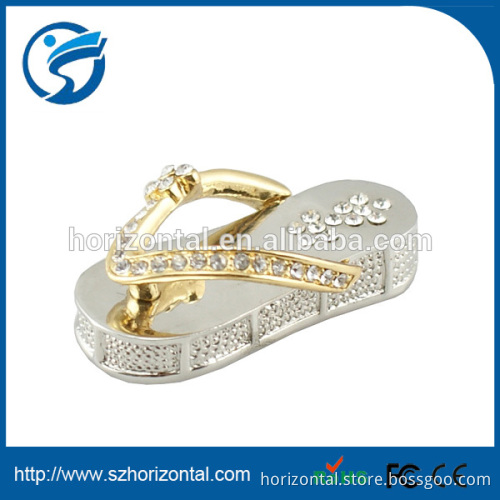 Chinese wholesaler USB suppliers slipper USB flash drive Jewelry decoration